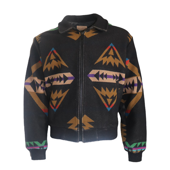 Pendleton Other - Pendleton Vintage Southwest Aztec Bomber Jacket Size Medium